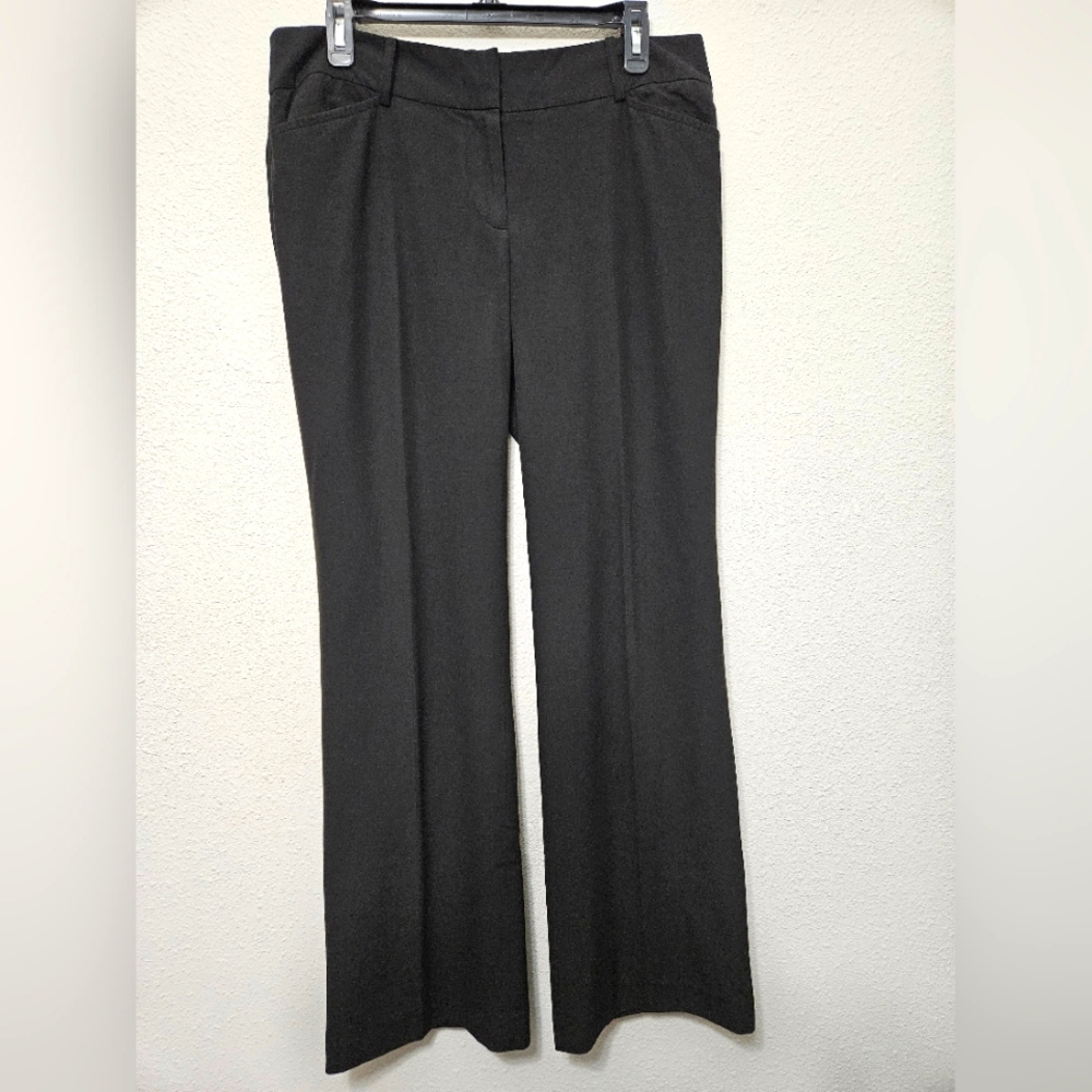 Michael kors 10 black office work career professional trouser pants pockets